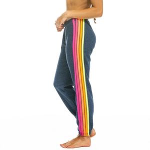 5 Stripe Sweat Pants ⚡️🌈